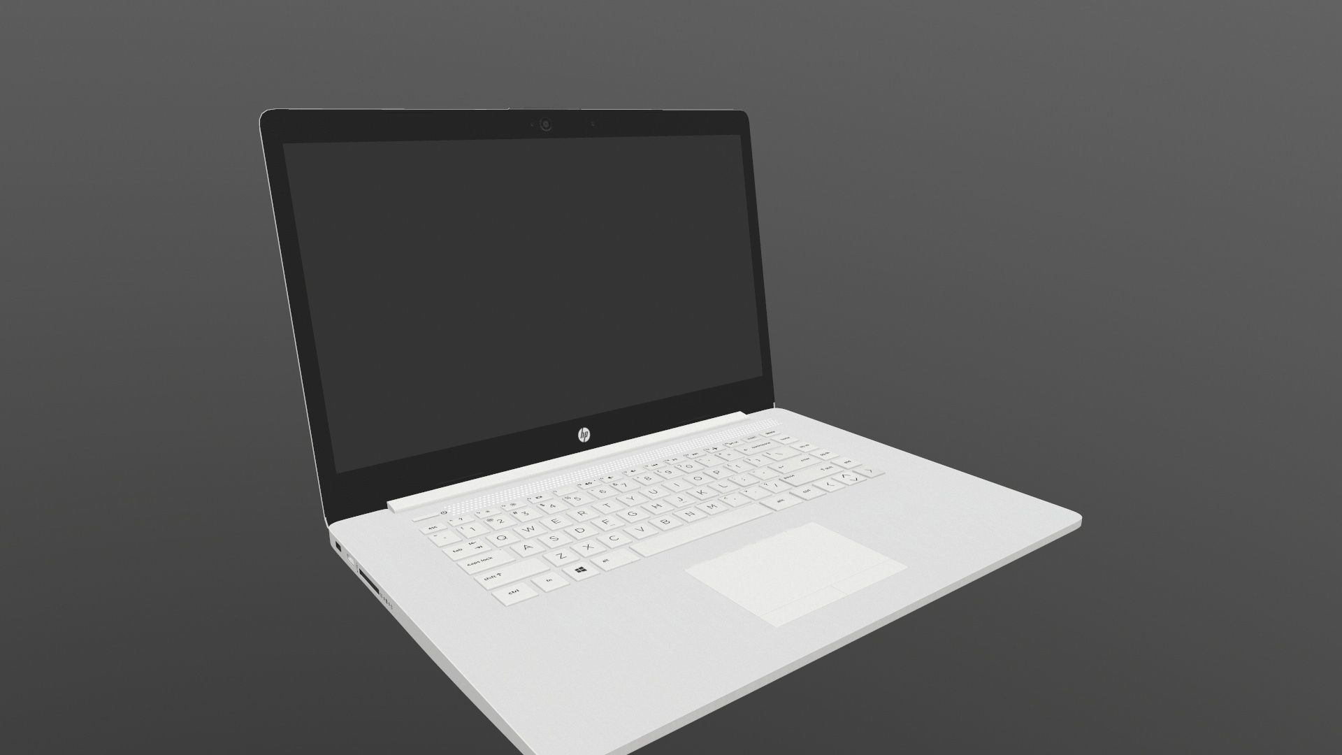 HP Laptop 3D model_2