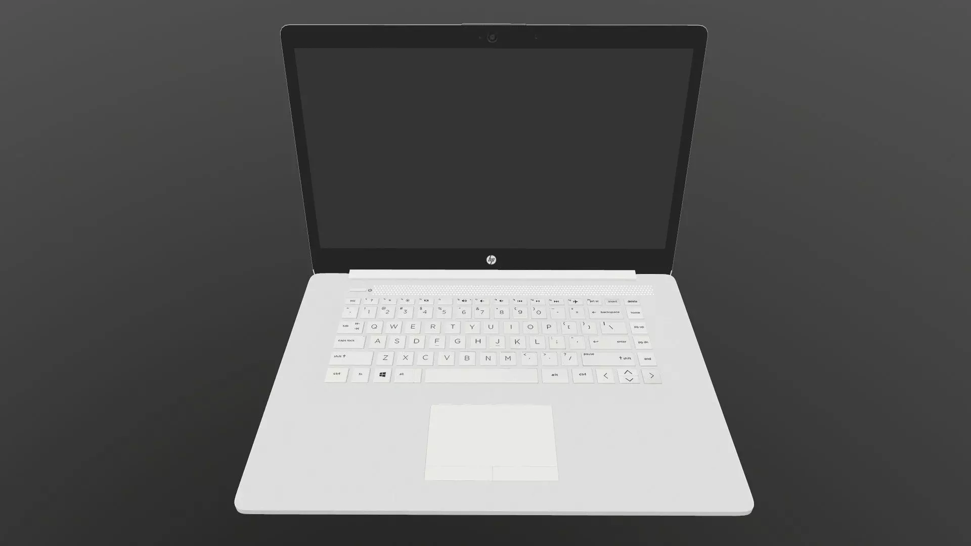 HP Laptop 3D model_0