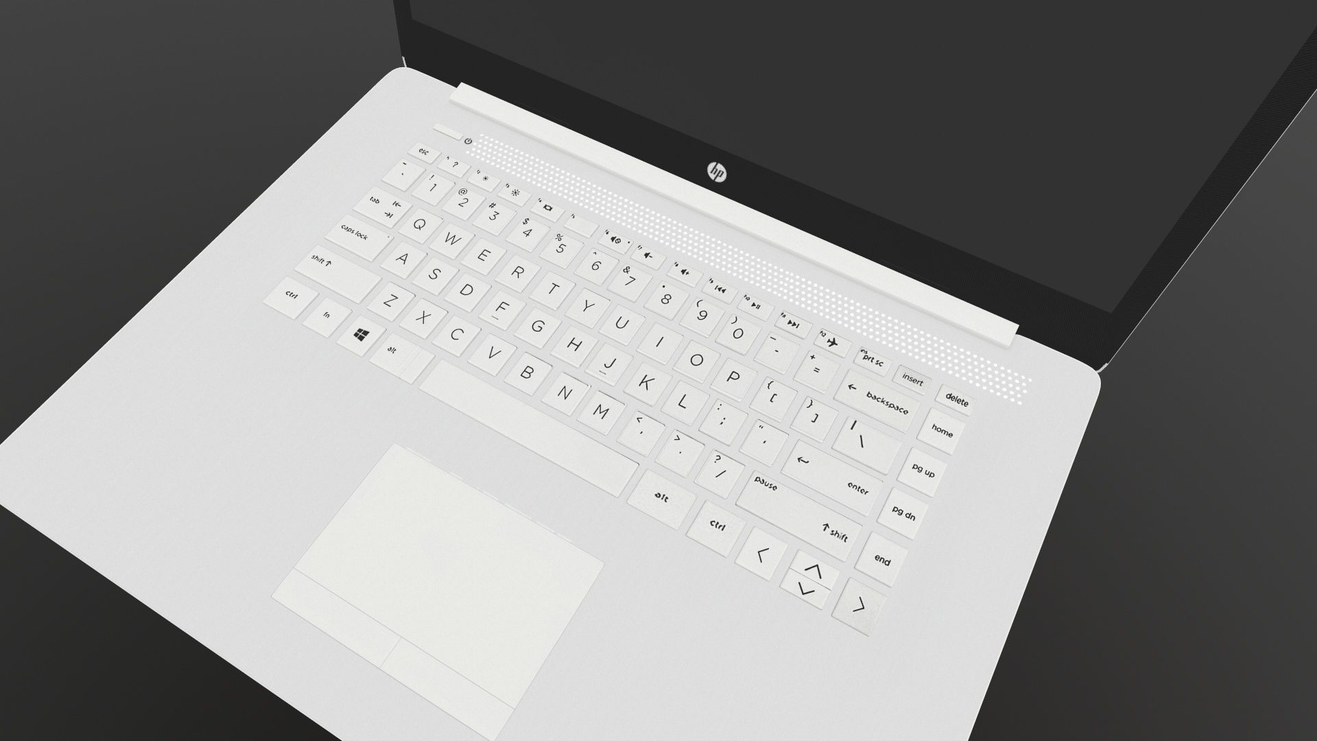 HP Laptop 3D model_11