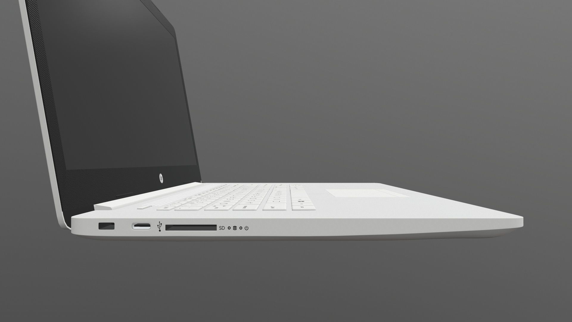 HP Laptop 3D model_4