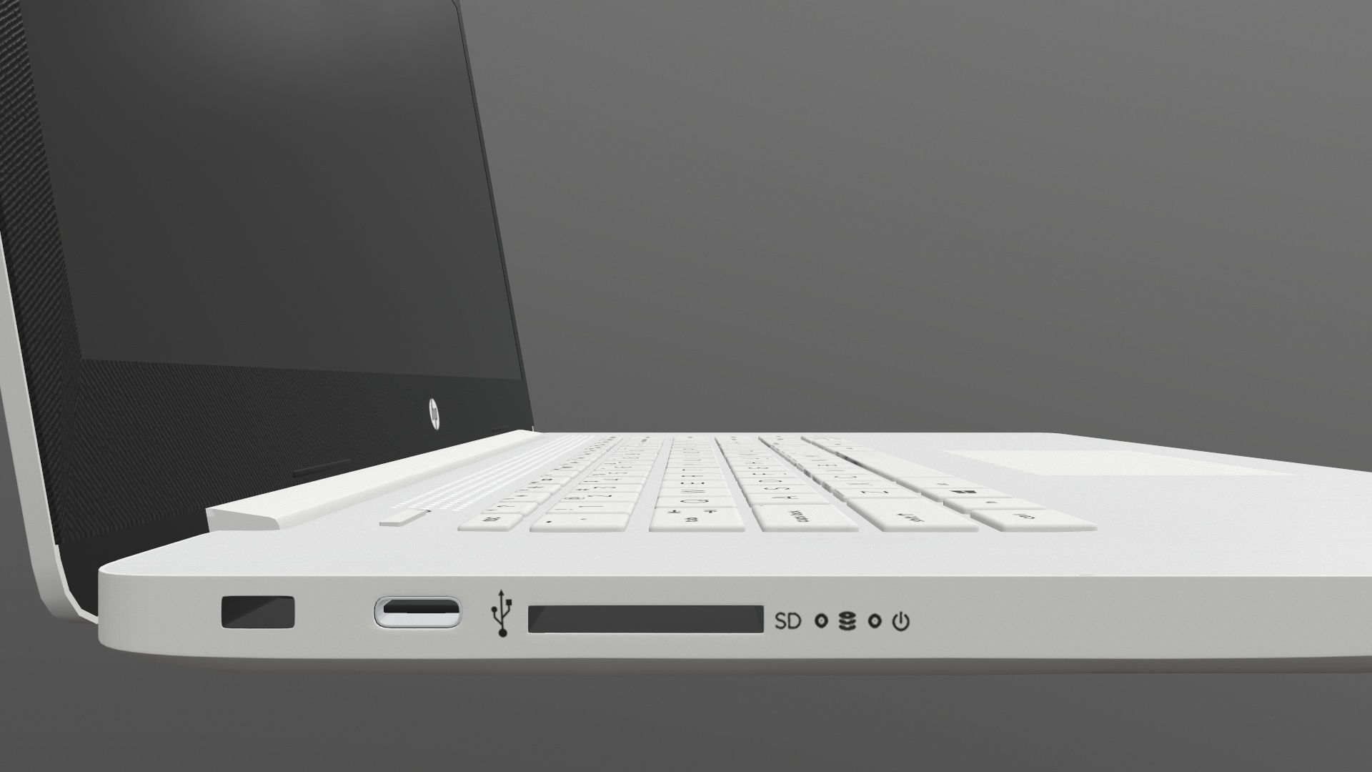 HP Laptop 3D model_5
