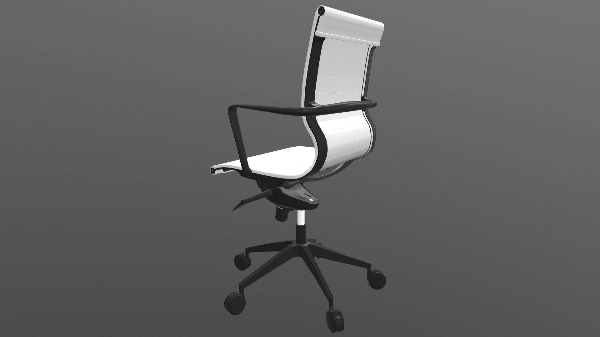 Office chair 3D model_4