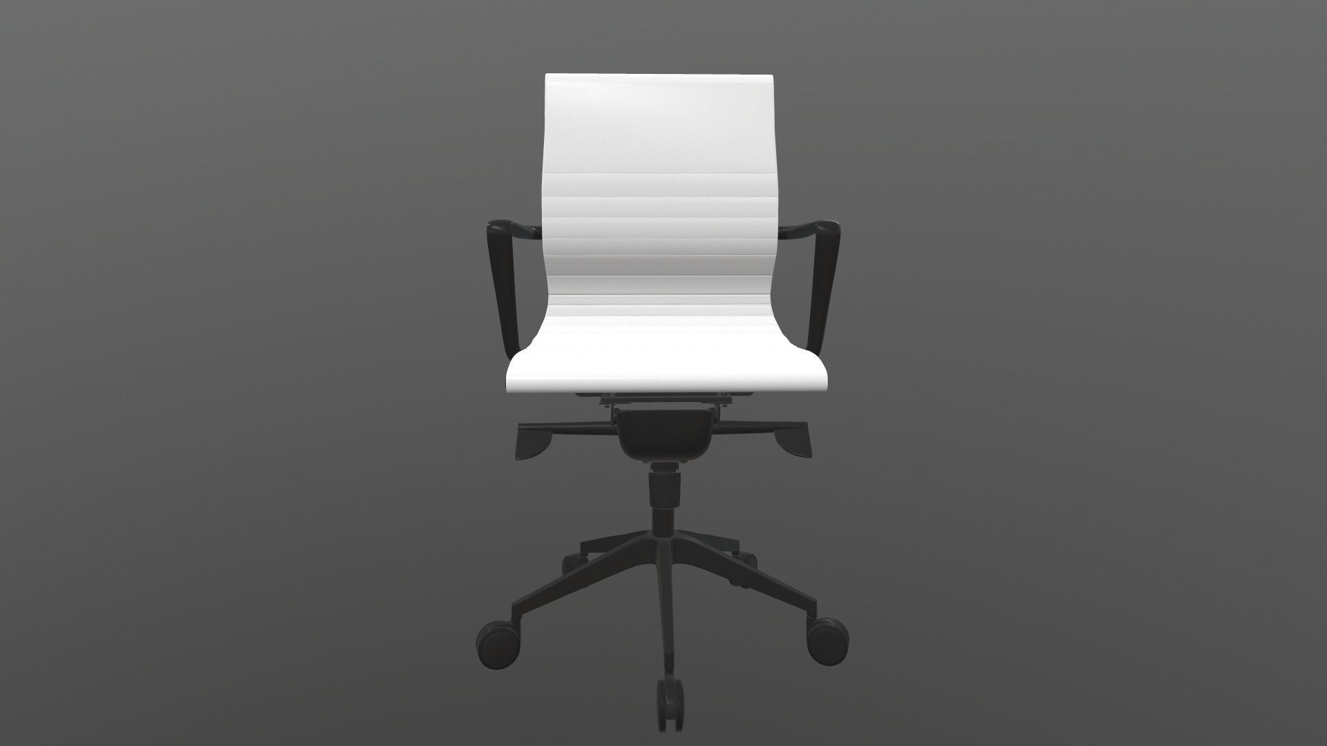 Office chair 3D model_2