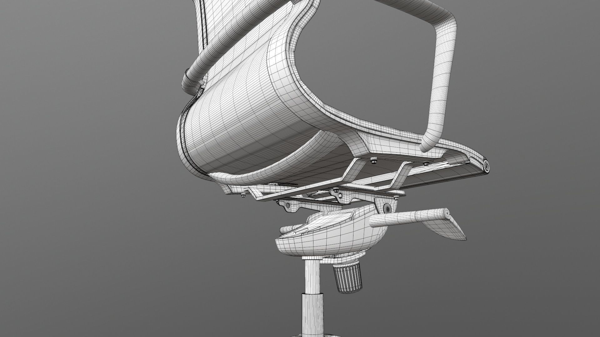 Office chair 3D model_24