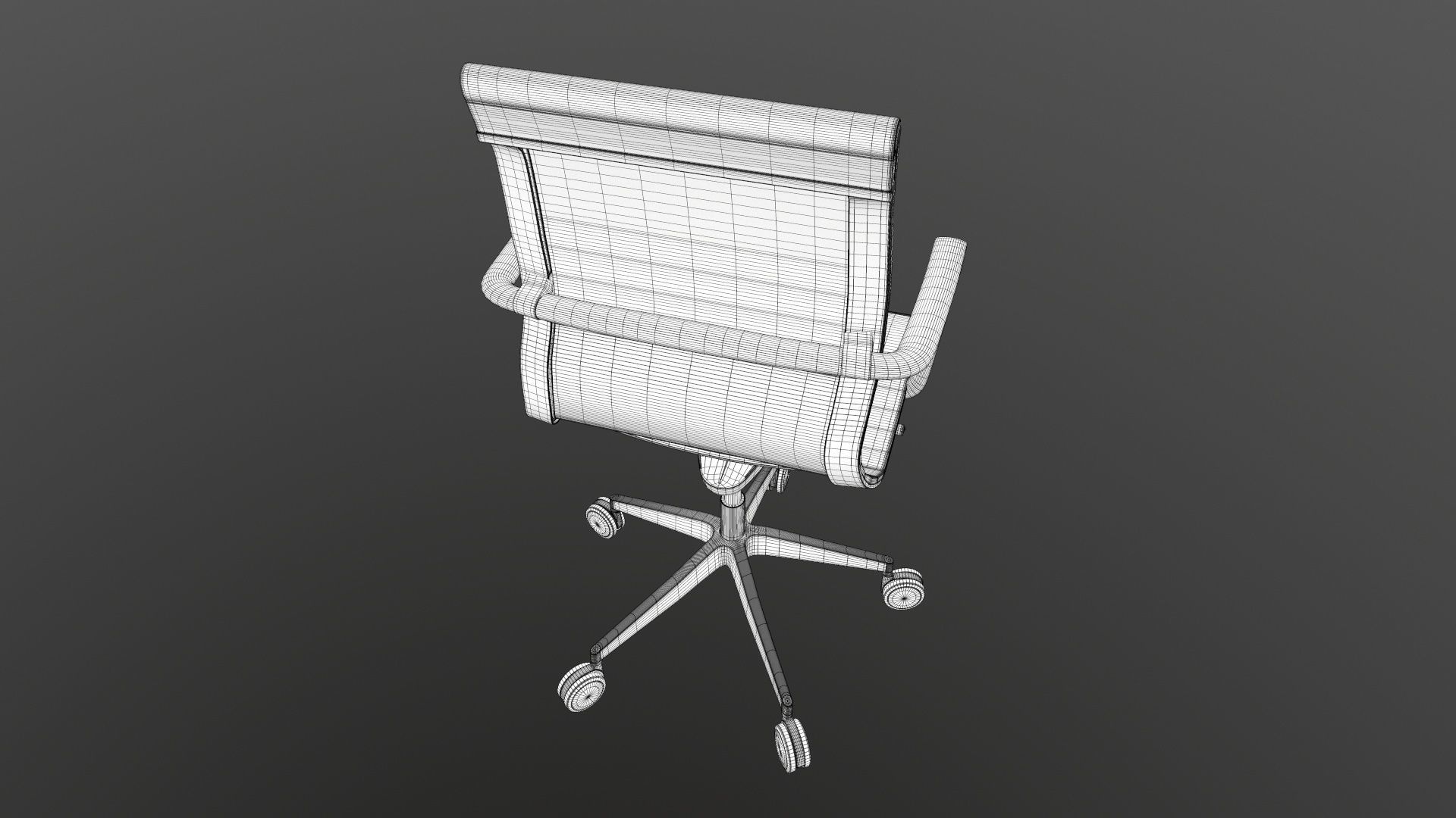 Office chair 3D model_26