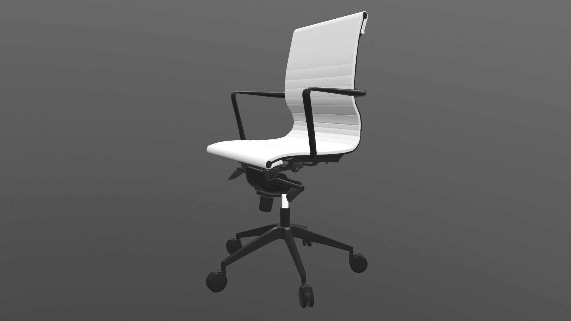 Office chair 3D model_3