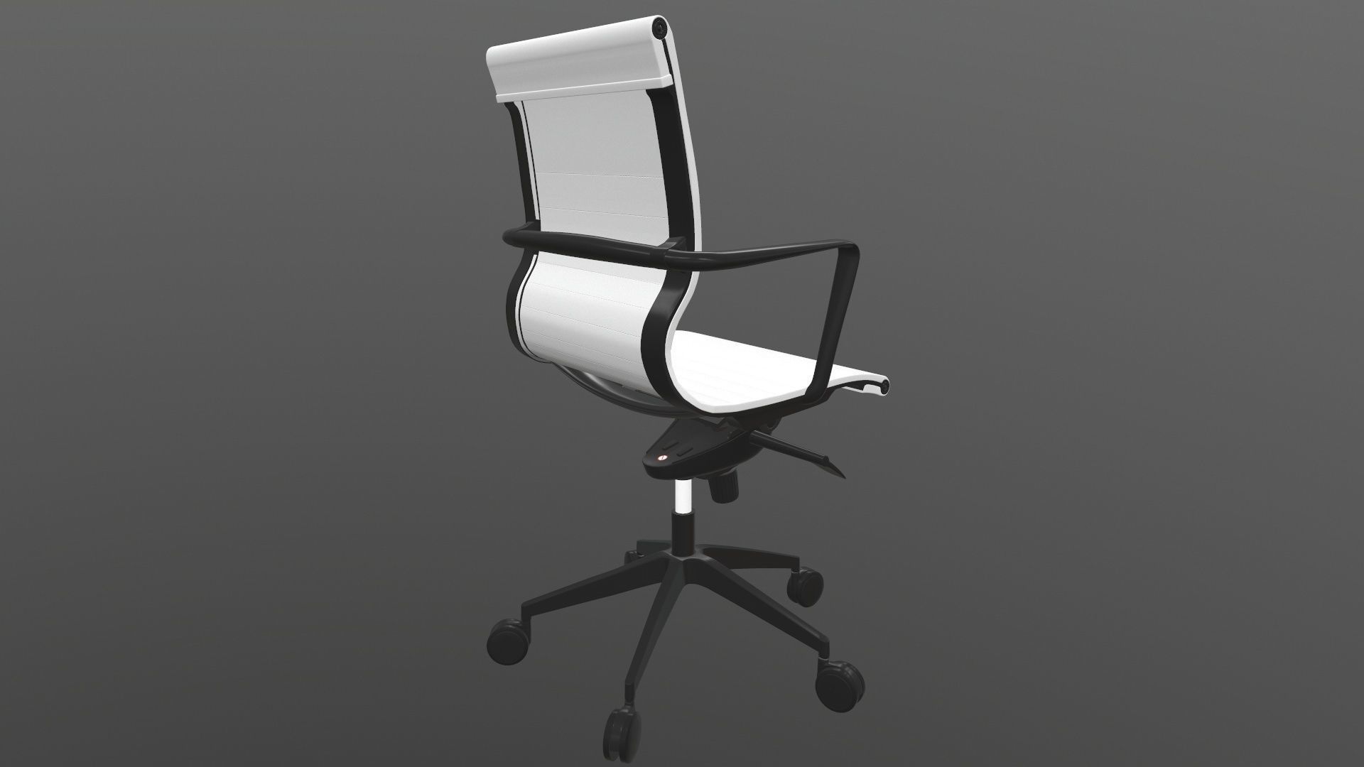 Office chair 3D model_6
