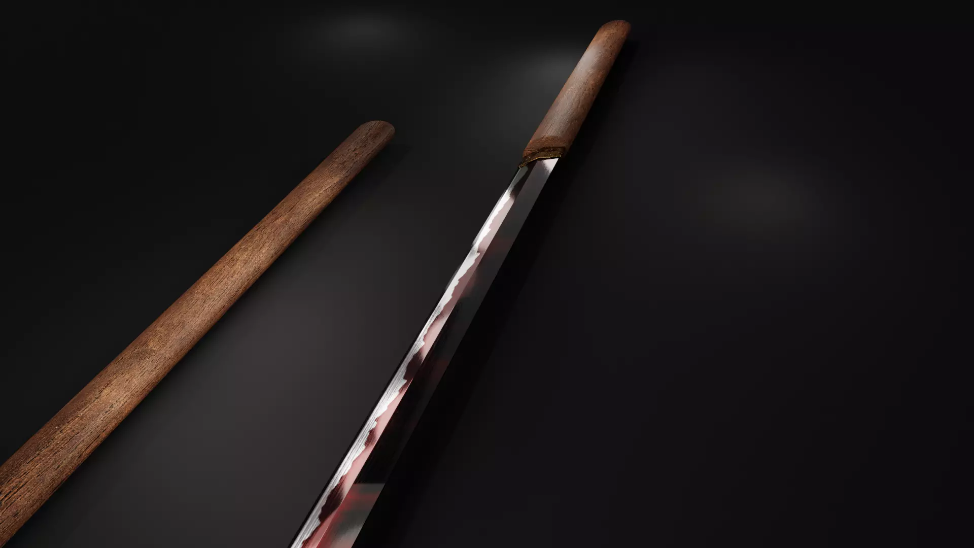 Weapon Stright Sword 3D Model 3D model_0