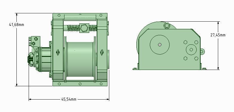 Tug Winsh Bugsier 3D print model_2