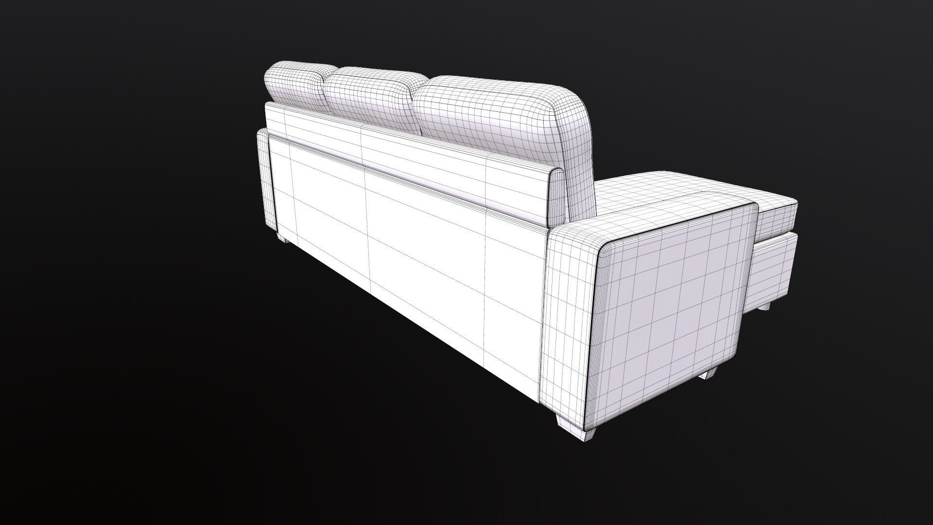Sofa 3D Model 3D model_13