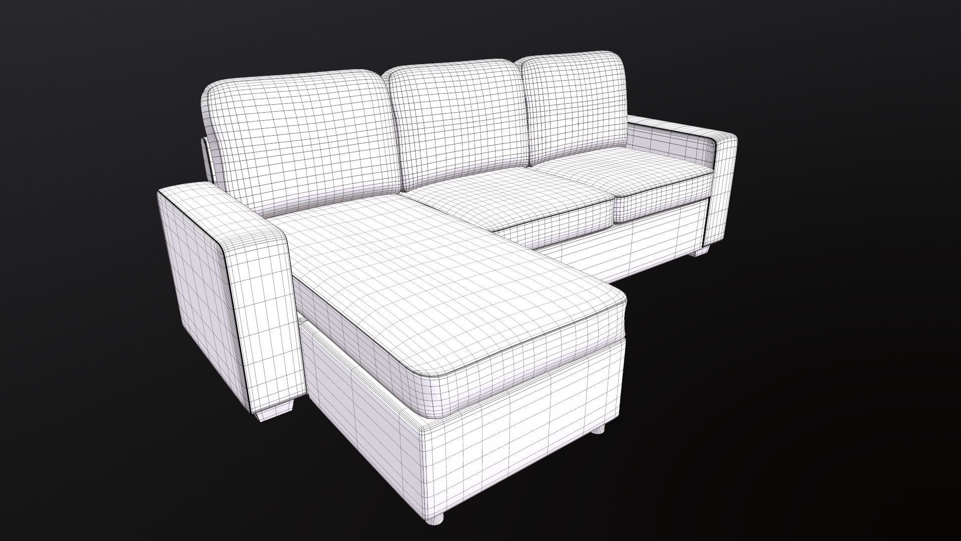 Sofa 3D Model 3D model_11