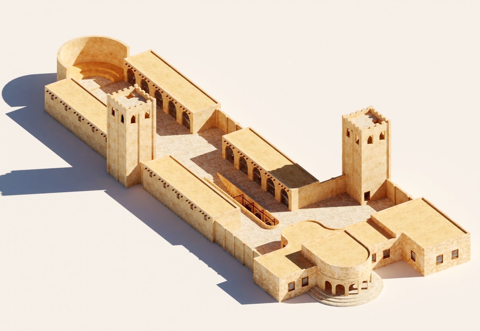 ancient prison 3D model_14