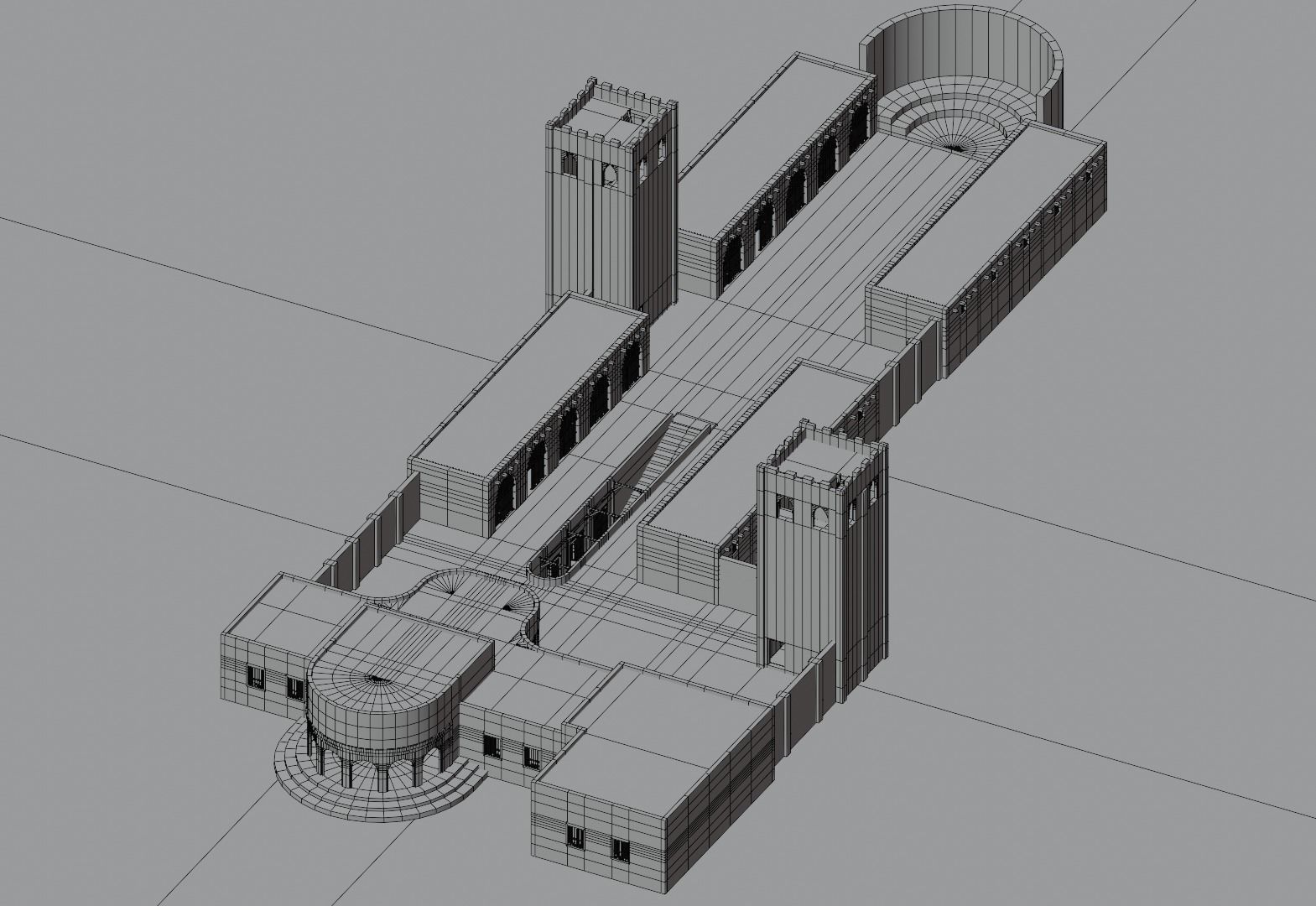 ancient prison 3D model_17