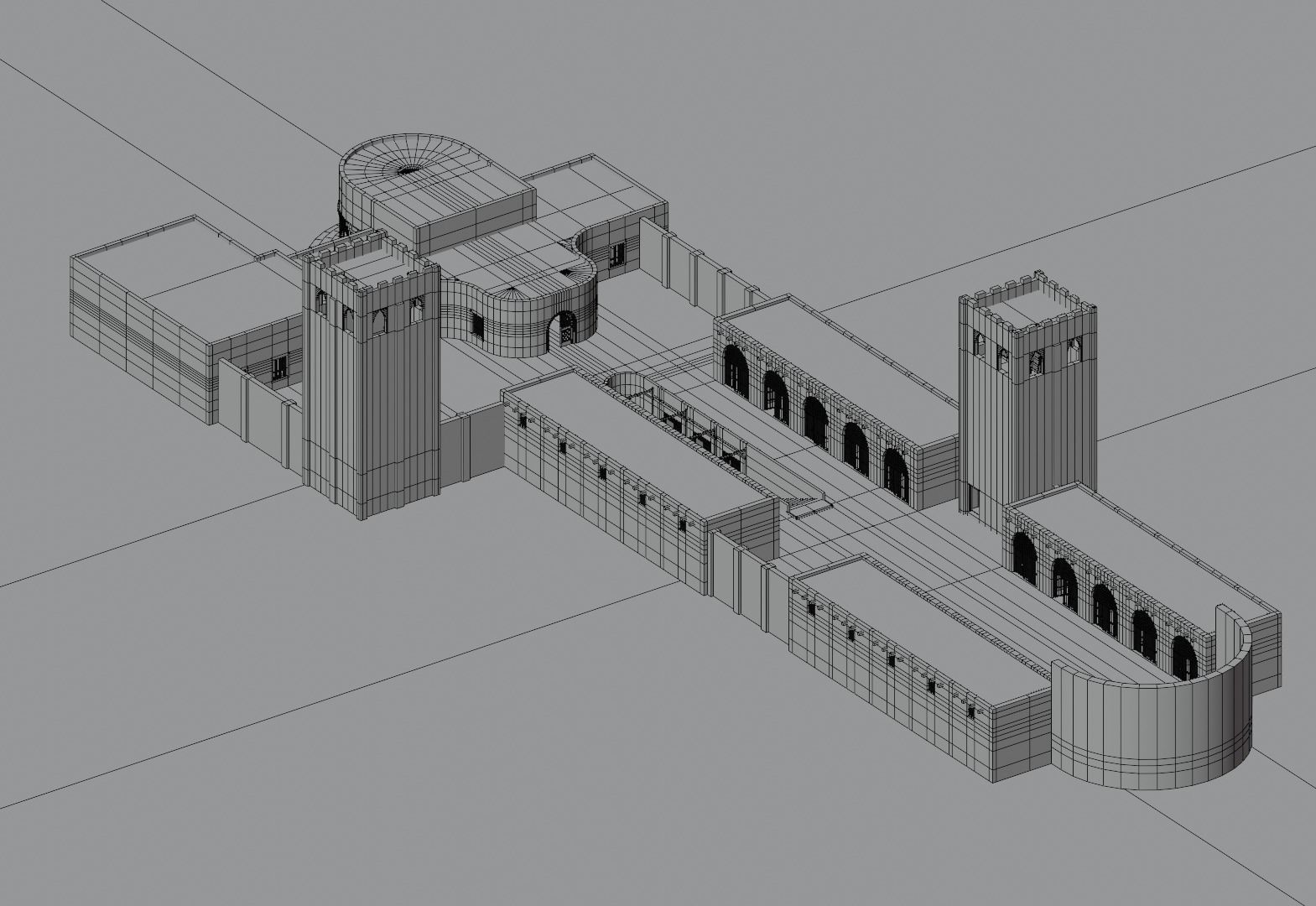 ancient prison 3D model_25