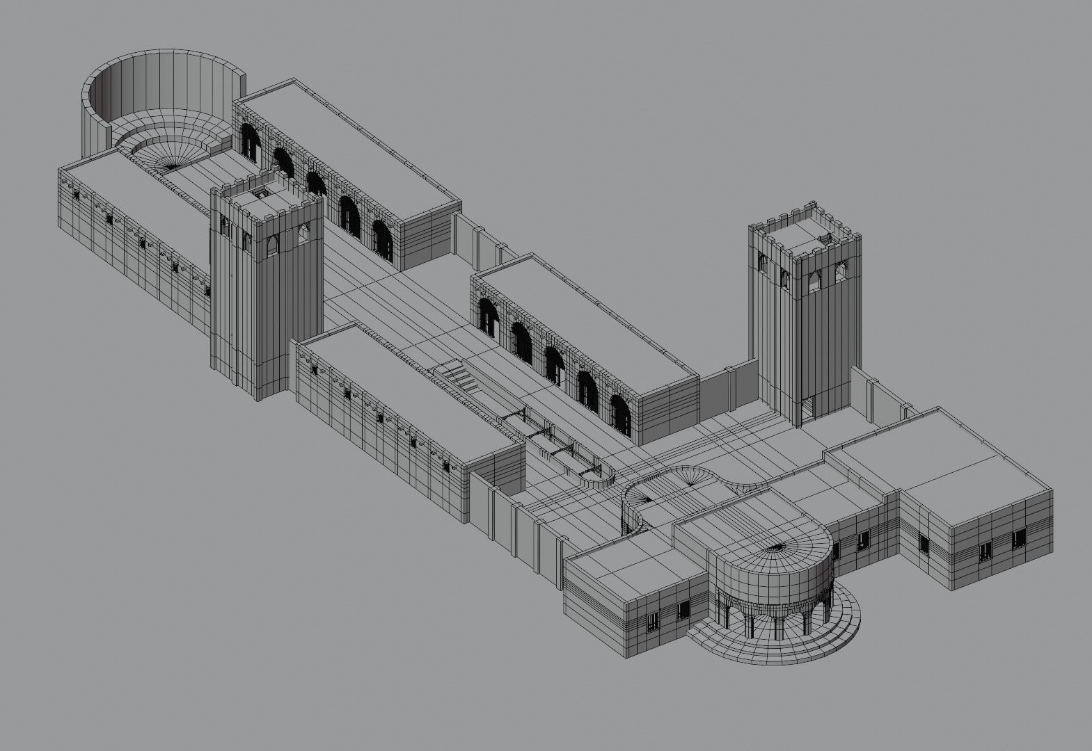 ancient prison 3D model_16