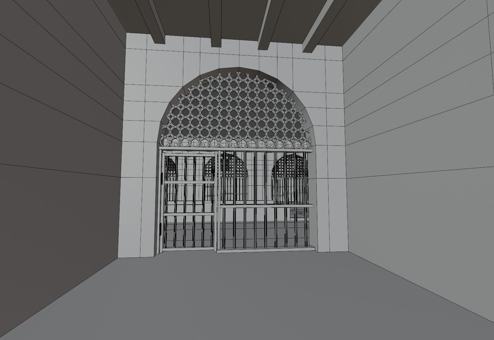 ancient prison 3D model_21