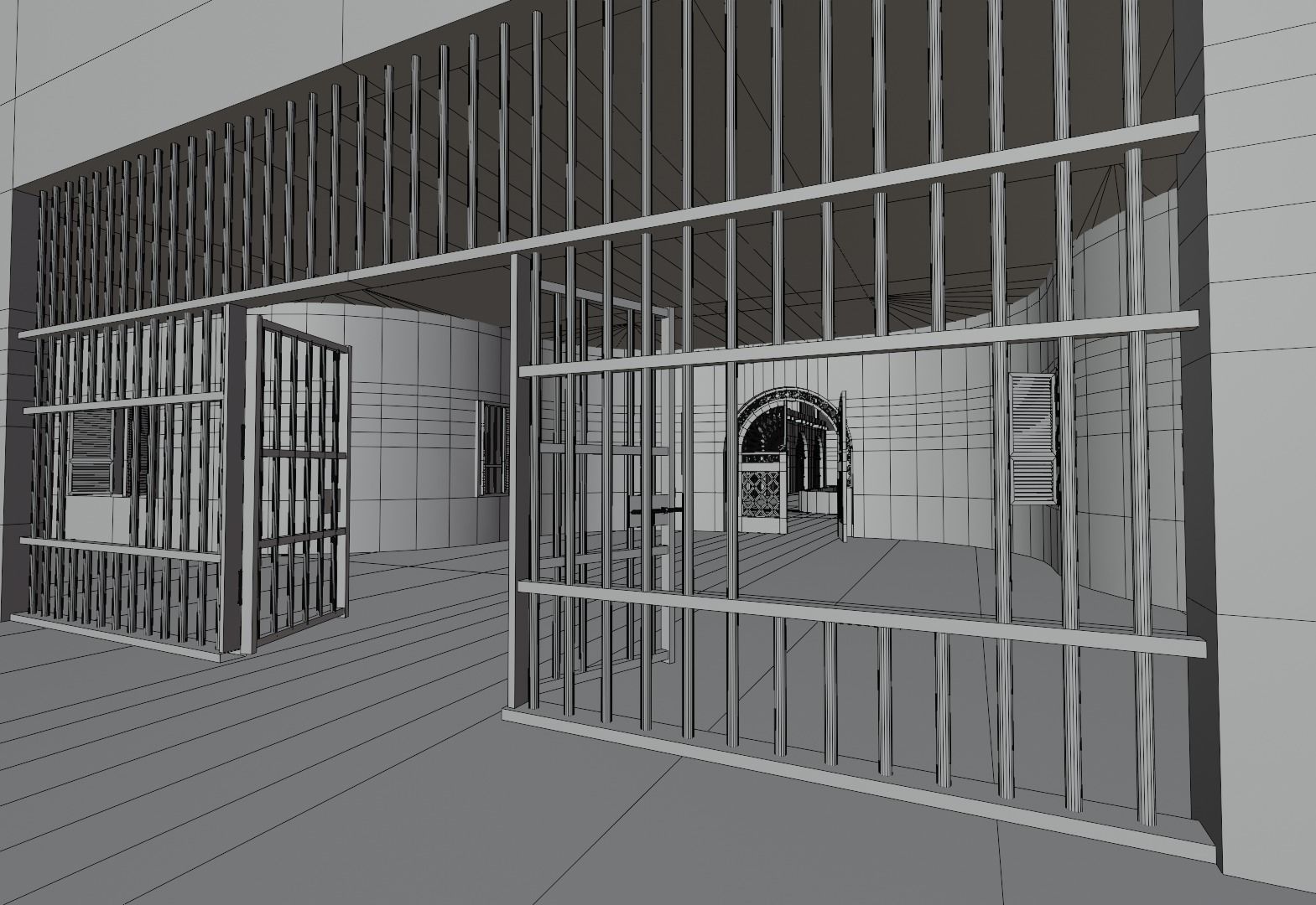 ancient prison 3D model_22