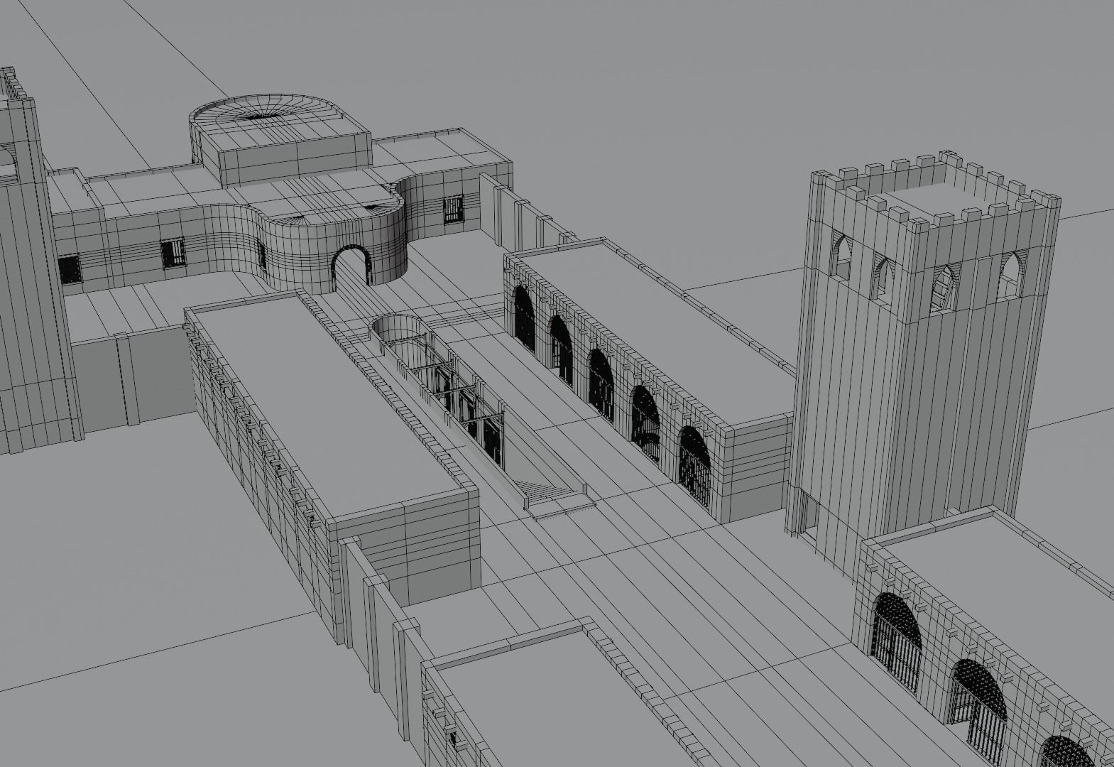ancient prison 3D model_18