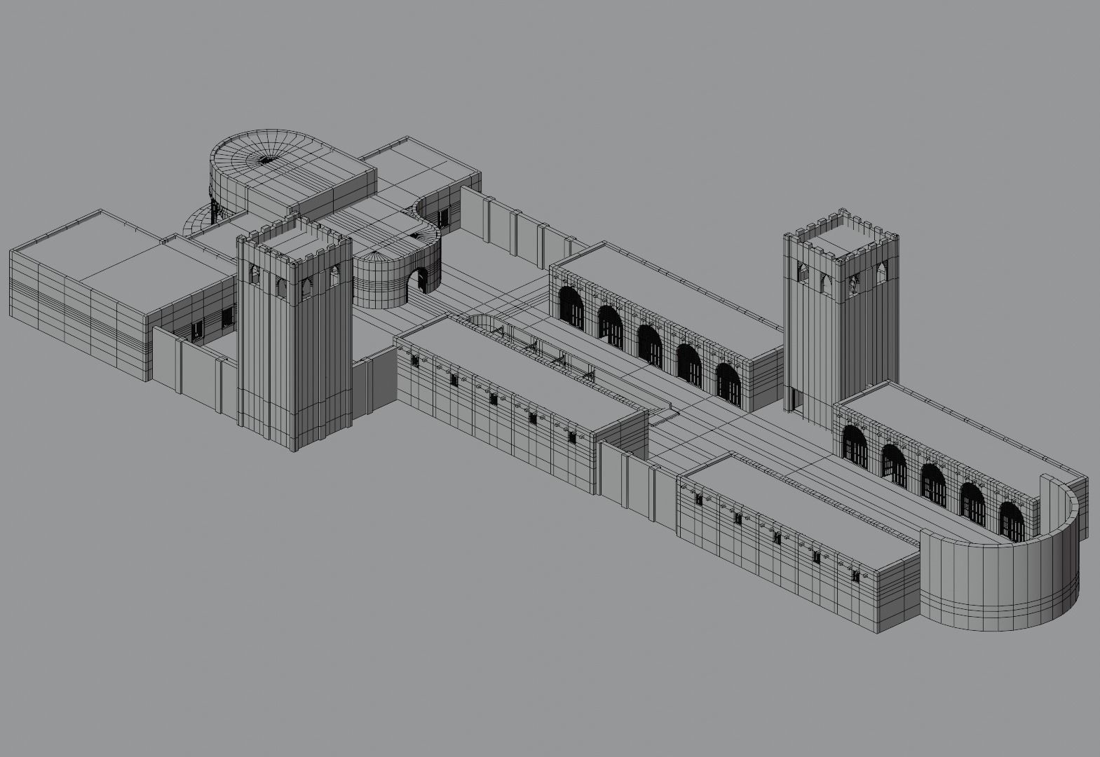ancient prison 3D model_15