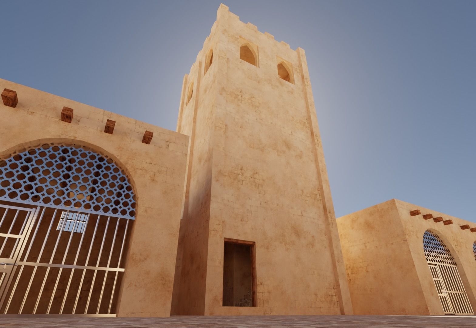 ancient prison 3D model_8