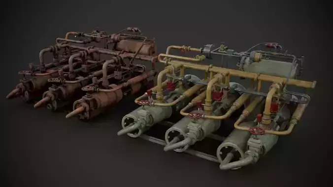 Machinery device 3D model