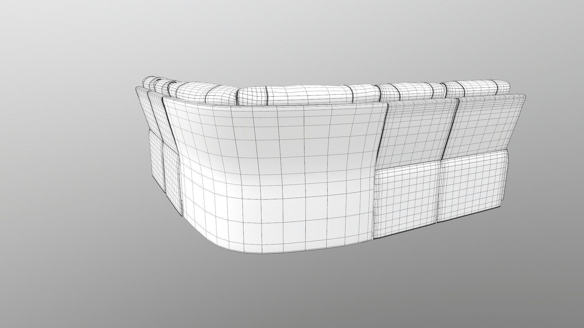 Sofa L shape 3D model_22