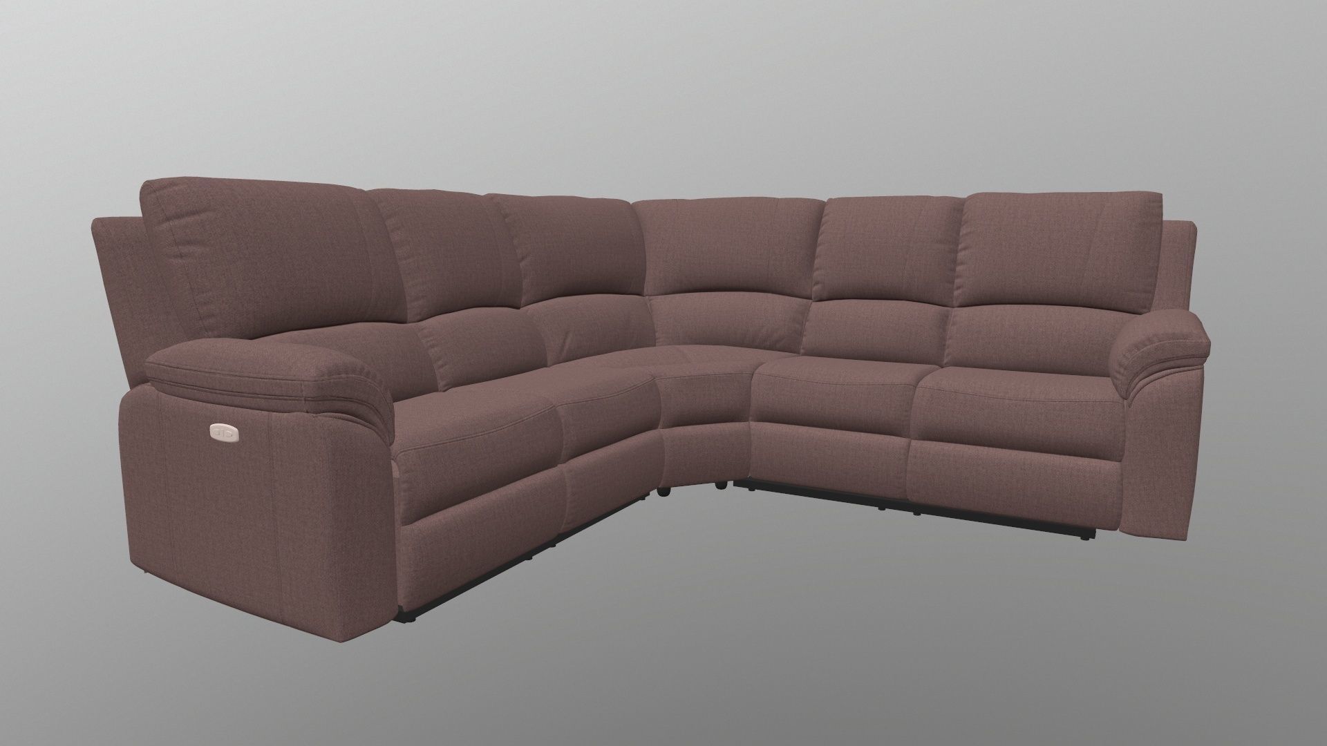 Sofa L shape 3D model_8