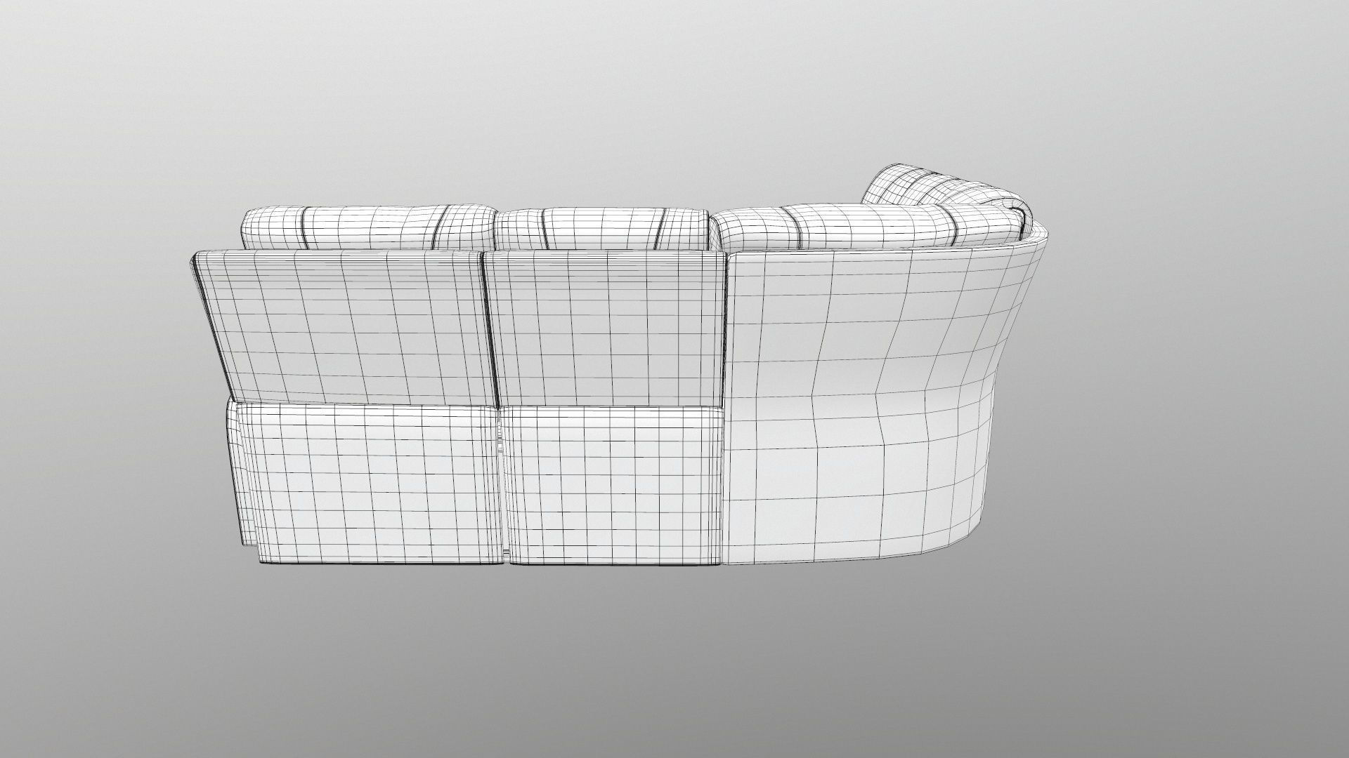 Sofa L shape 3D model_21