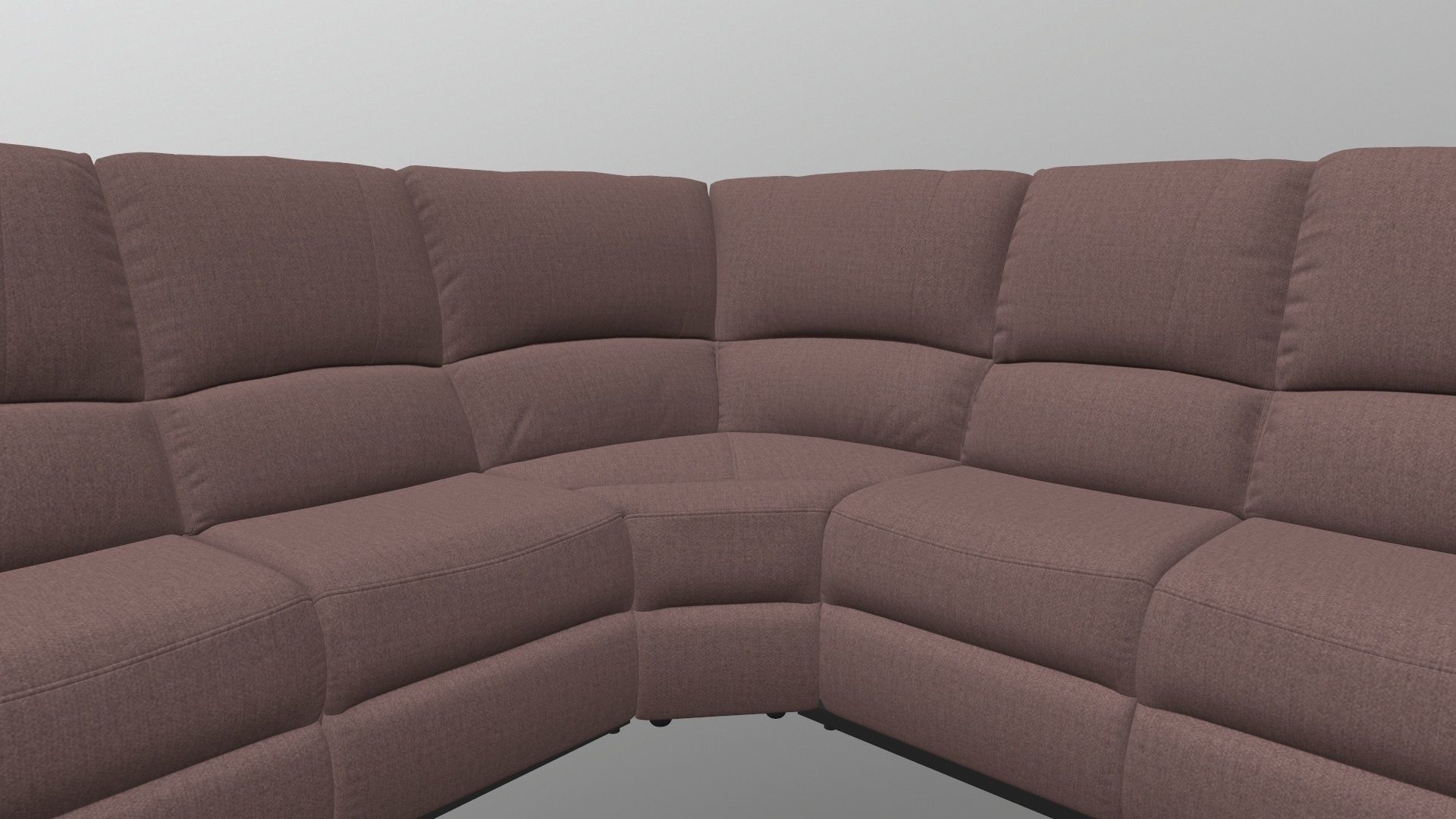 Sofa L shape 3D model_13