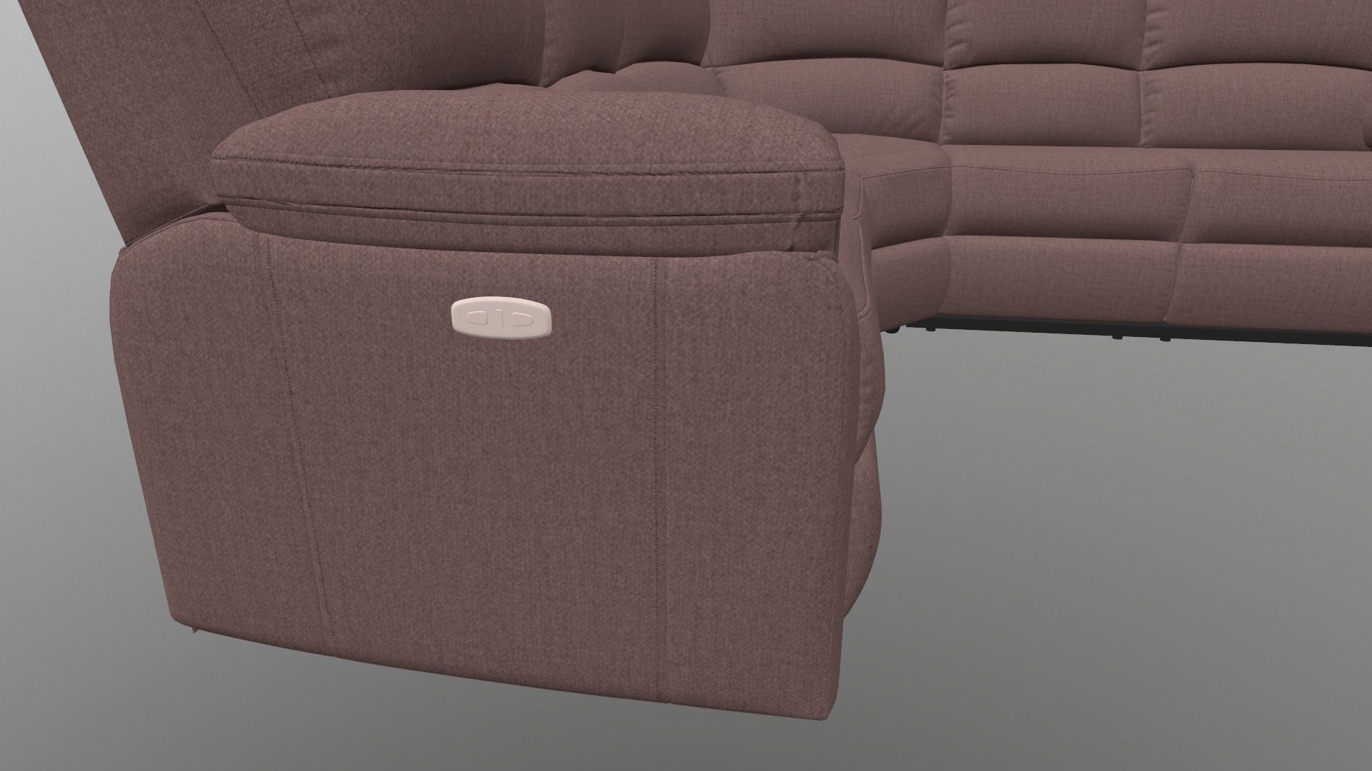Sofa L shape 3D model_16