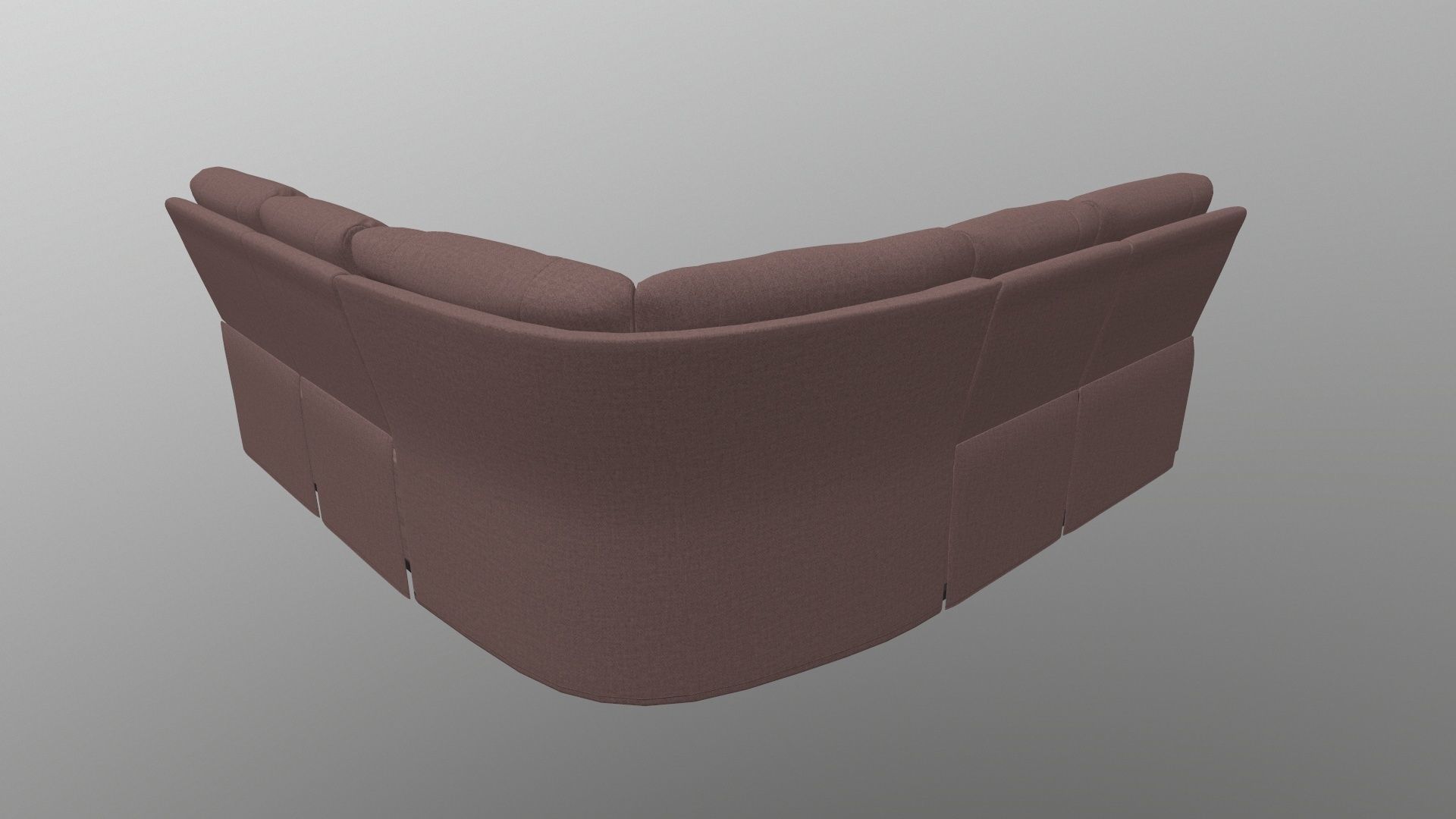 Sofa L shape 3D model_5