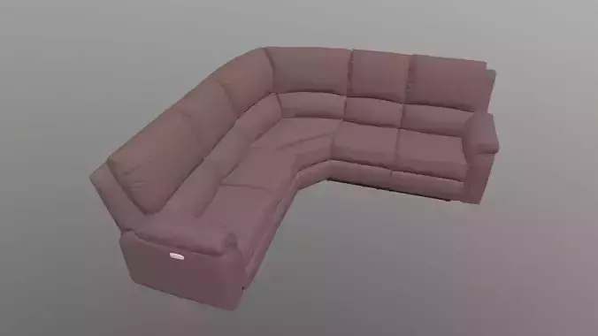 Sofa L shape 3D model Sofa L shape 3D model