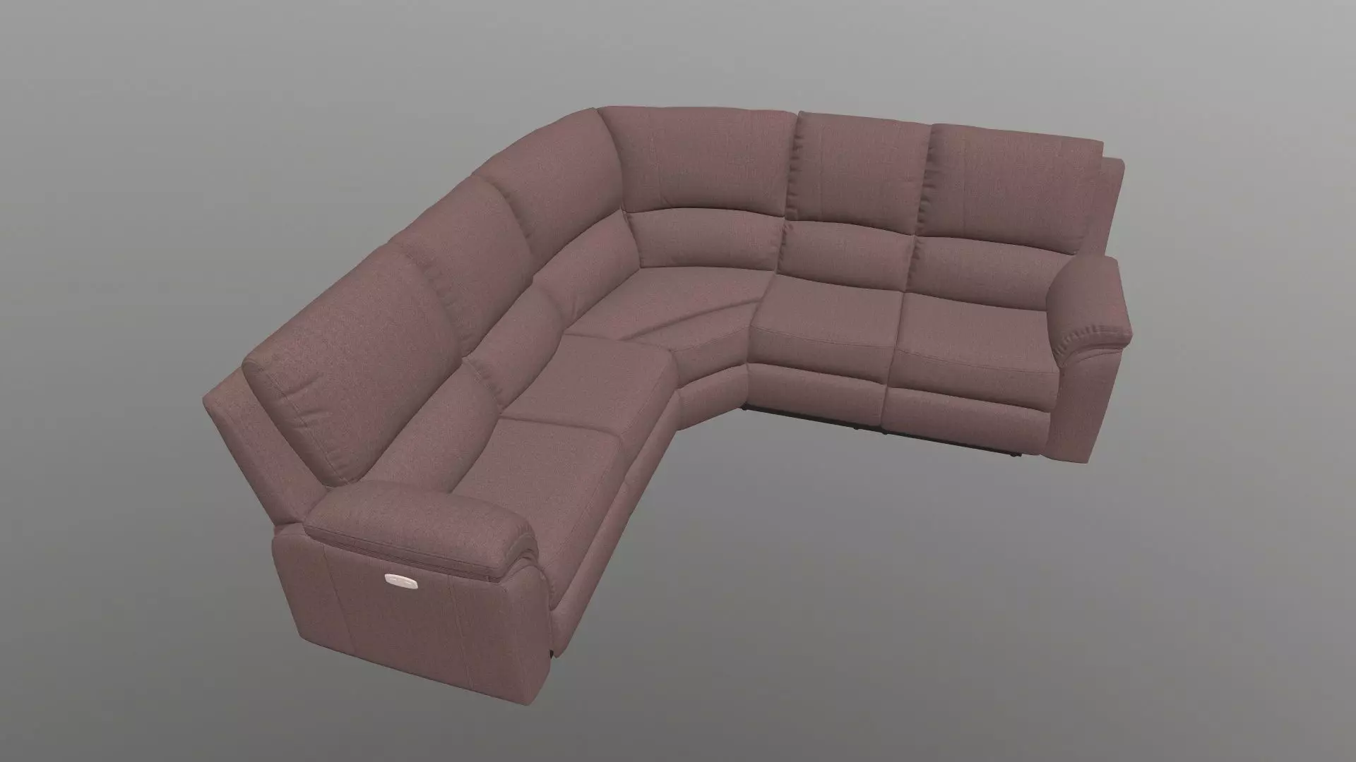 Sofa L shape 3D model_0