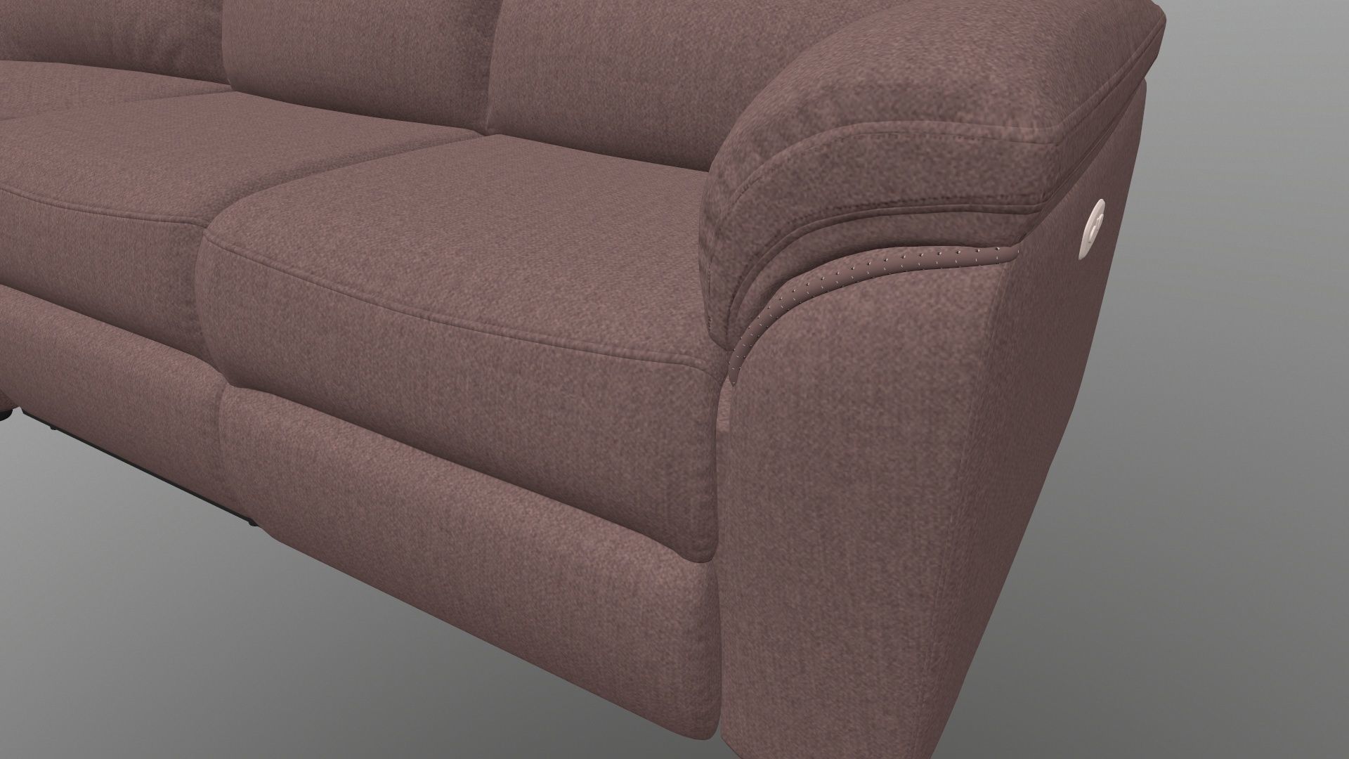 Sofa L shape 3D model_9
