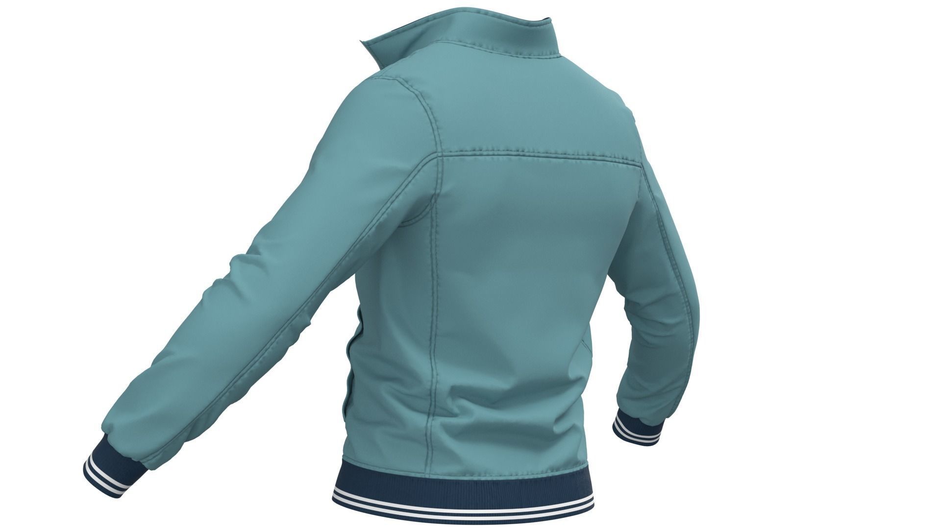 Sport Jacket - Marvelous Designer 3D model | CGTrader
