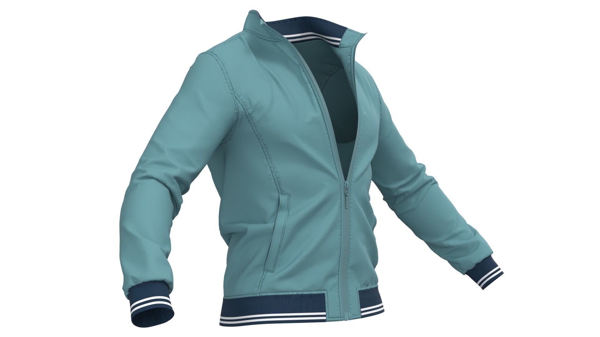 Sport Jacket - Marvelous Designer 3D model | CGTrader