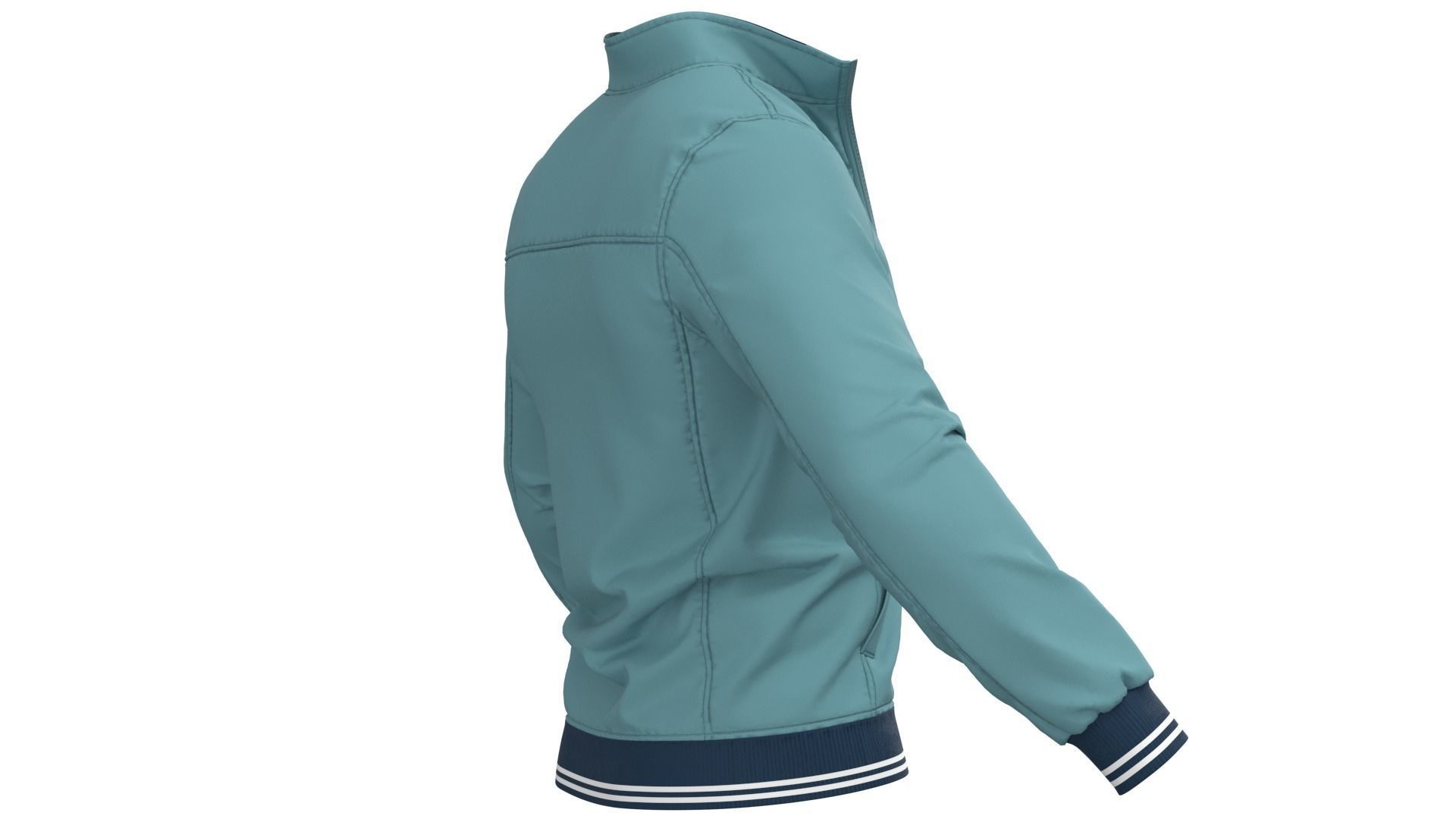 Sport Jacket - Marvelous Designer 3D model | CGTrader