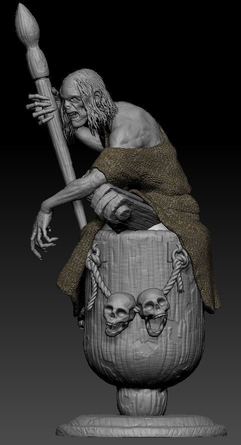 Baba Yaga 3D STL Printable 3D model 3D printable | CGTrader