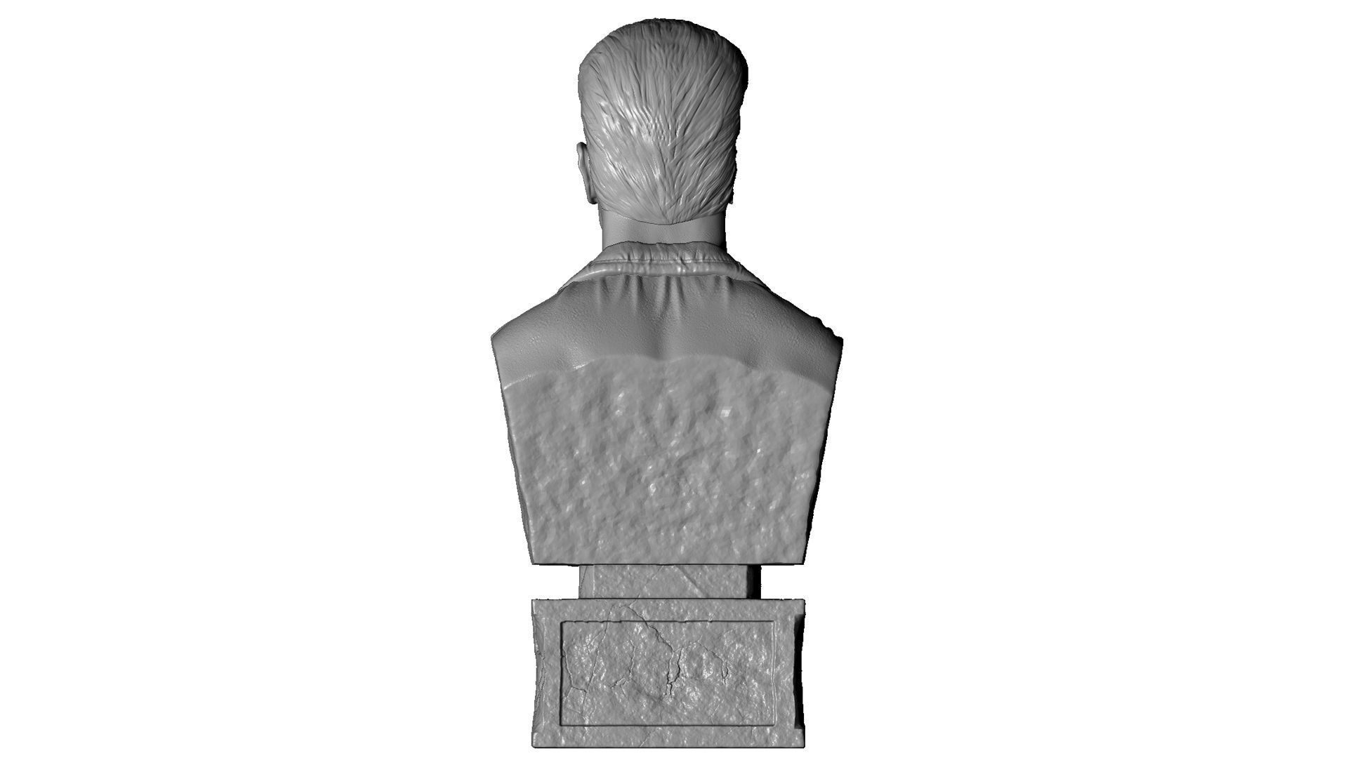 Terminator T-800 BUST 2 options for 3D printing STL 3D print model_21