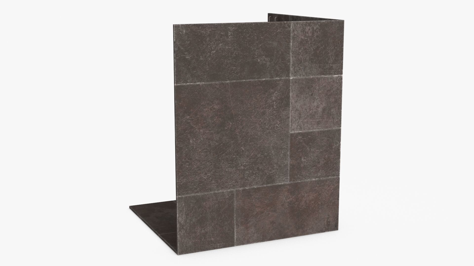 Industrial Pipes v2 Low-poly 3D model_7