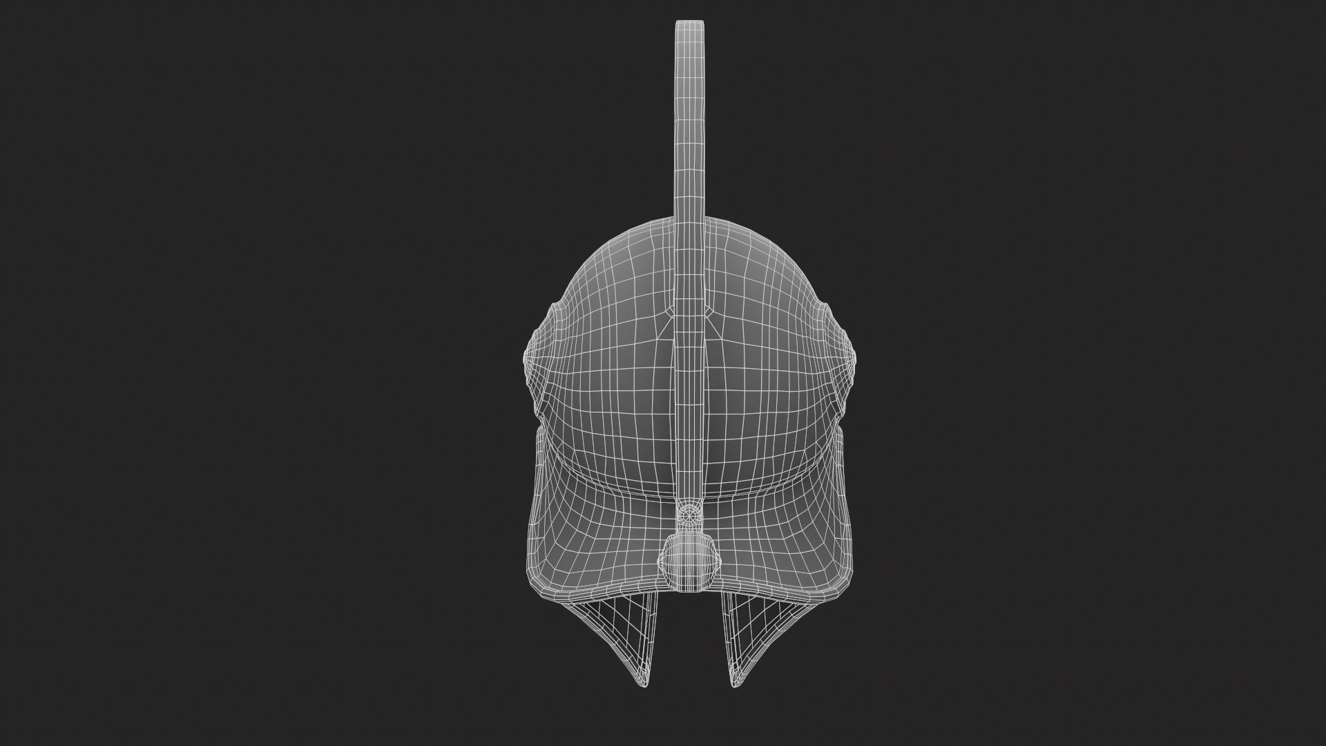 Ancient Greek Helmet  design by Lilia Koleva-Bardarova Low-poly 3D model_45