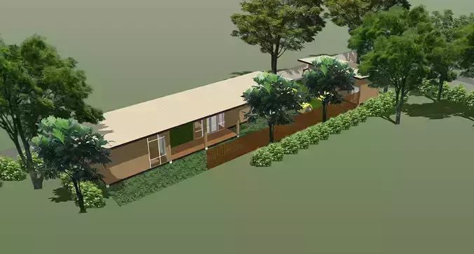 Local office 3D model