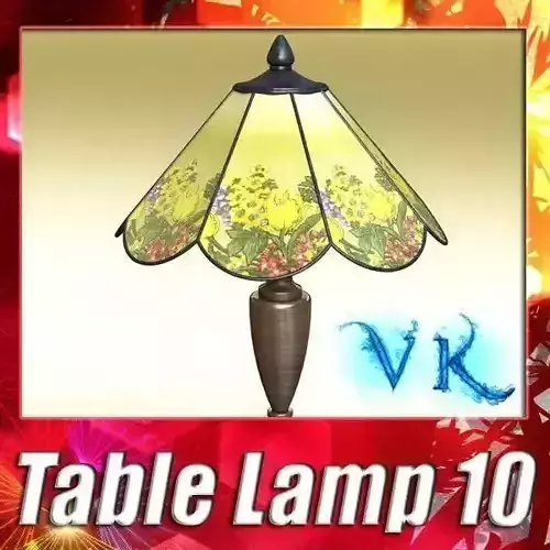 Victorian Table Lamp 10