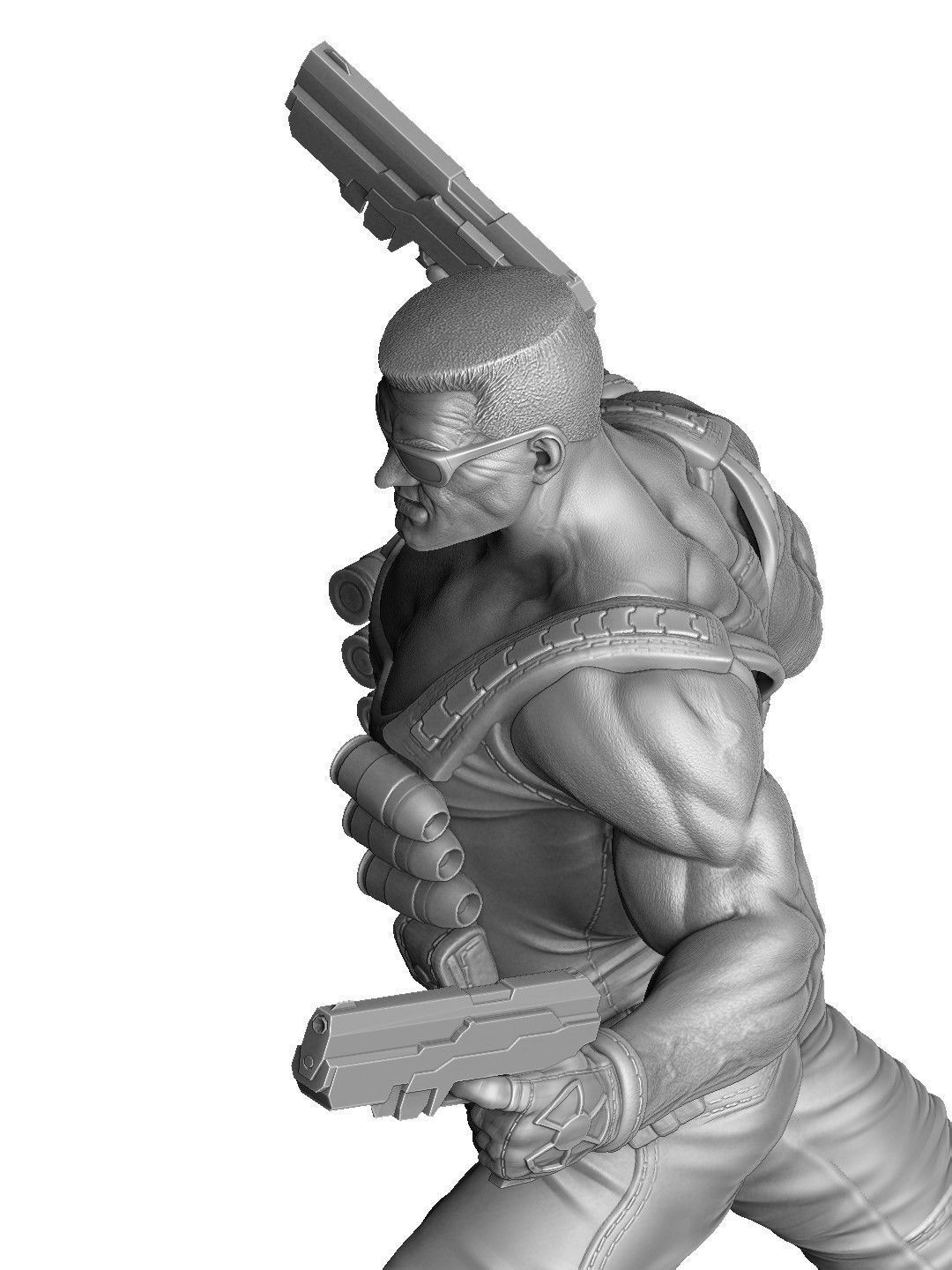 DUKE NUKEM FOR 3D PRINT STL 3D print model_4