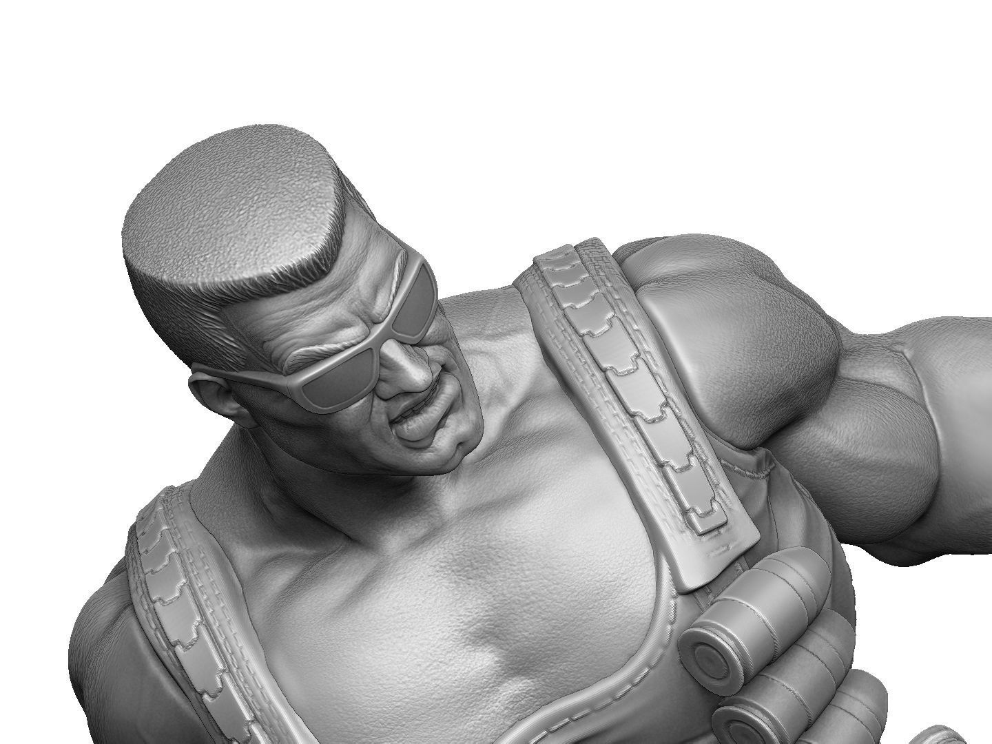 DUKE NUKEM FOR 3D PRINT STL 3D print model_1