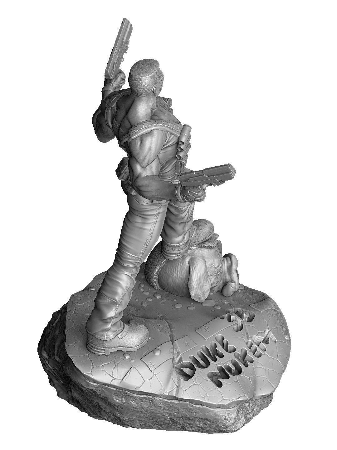 DUKE NUKEM FOR 3D PRINT STL 3D print model_15