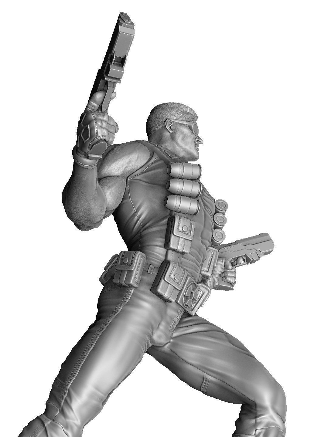 DUKE NUKEM FOR 3D PRINT STL 3D print model_17