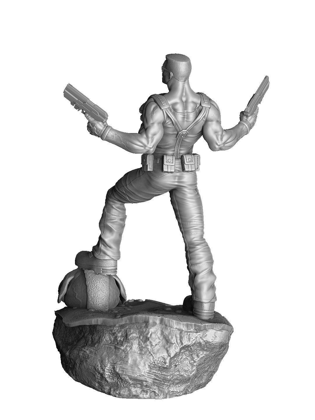 DUKE NUKEM FOR 3D PRINT STL 3D print model_11