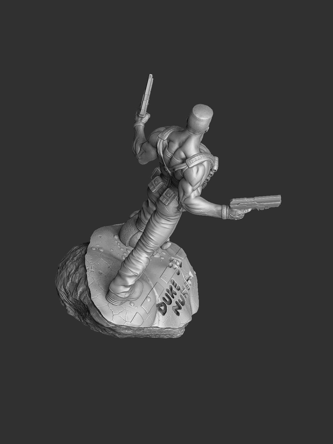 DUKE NUKEM FOR 3D PRINT STL 3D print model_9