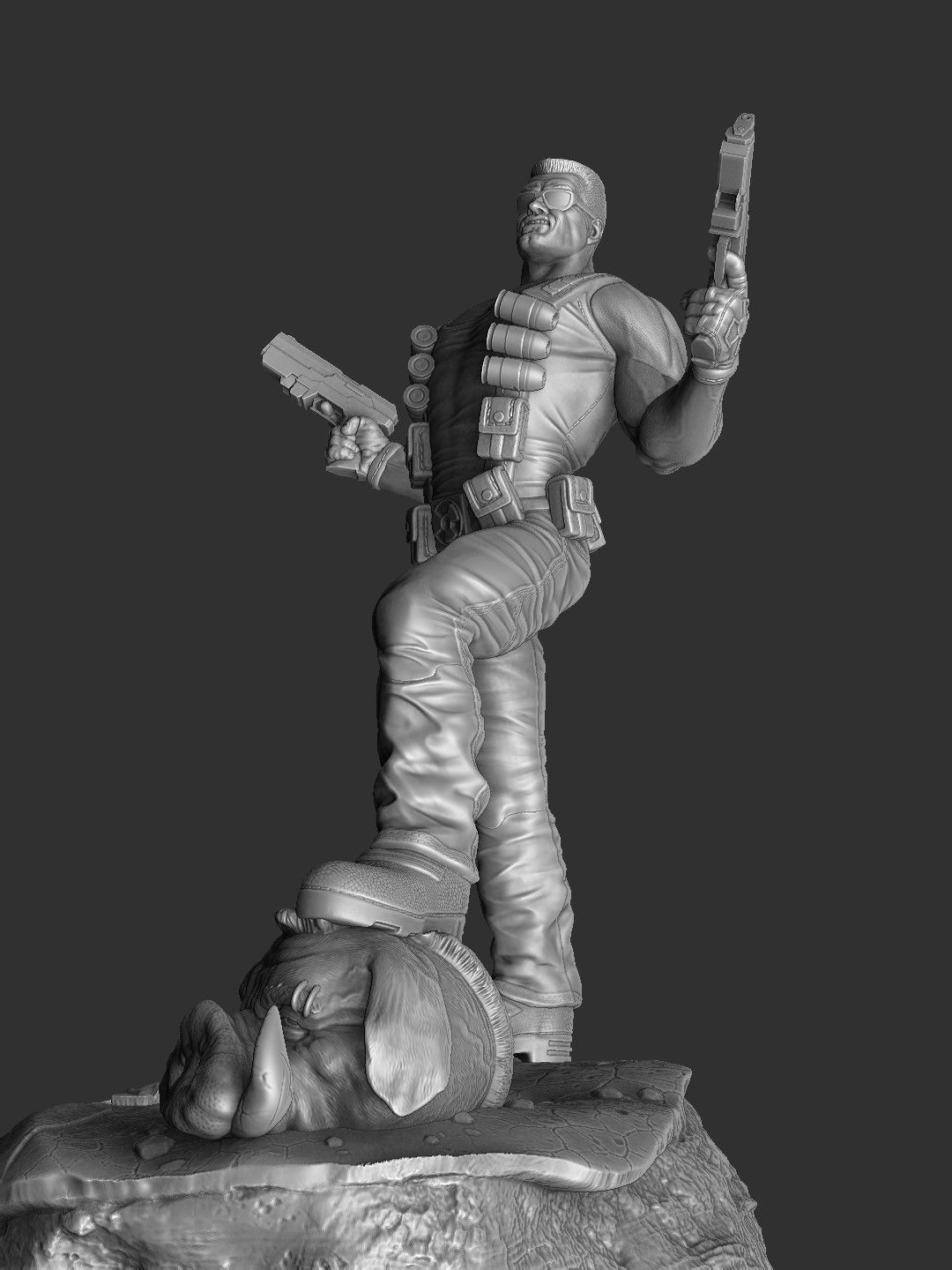 DUKE NUKEM FOR 3D PRINT STL 3D print model_23